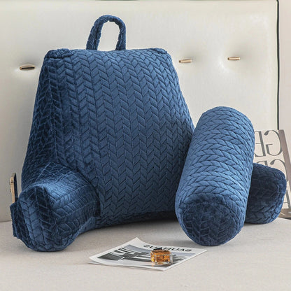 Coussin de lecture A-Bleue / 65x85cm