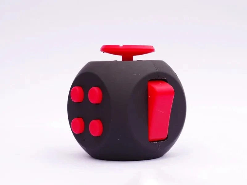 Fidget Cube 6 Black Red